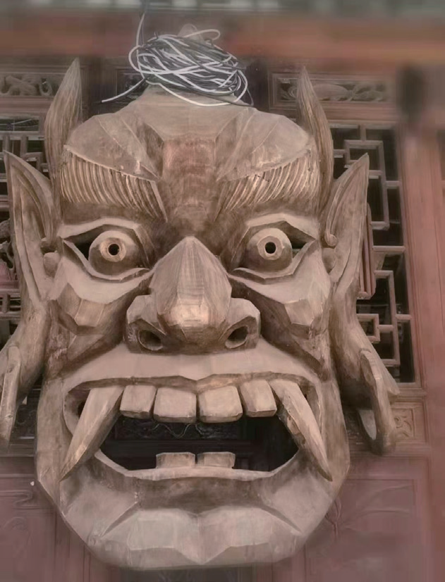 巨型面具（雕刻）· Giant Nuo Masks