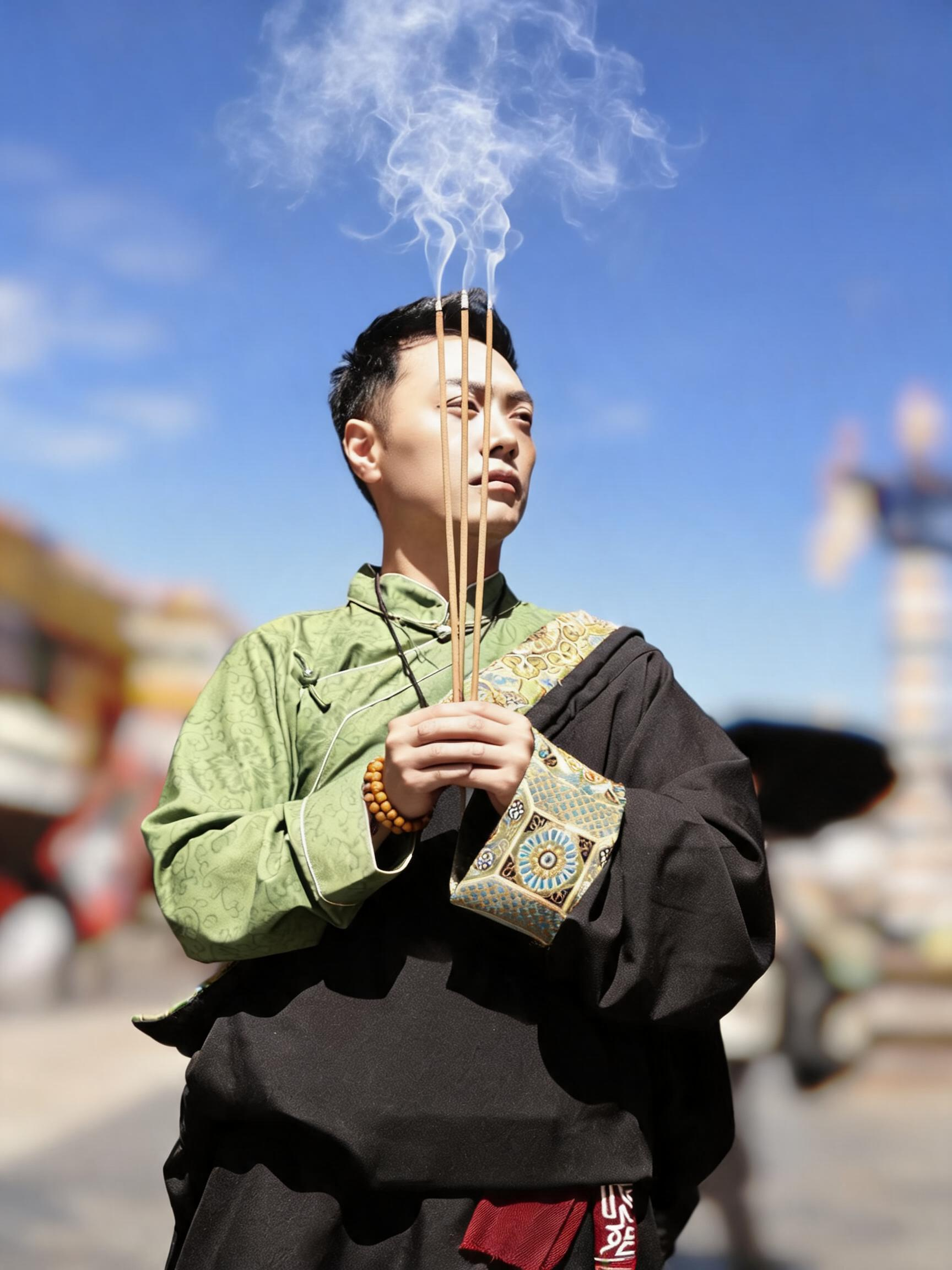 蓝晓峰 Hugo Lan 合十礼拜